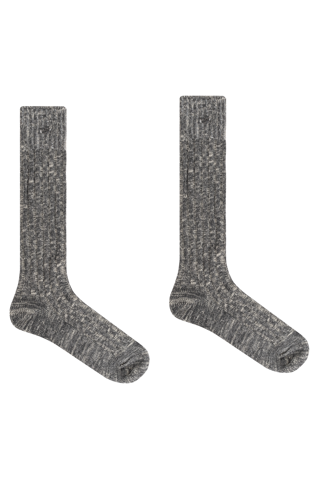 GANNI ルレックス糸ソックス A64105896 262 Grey Socks with lurex thread Ganni - Vitkac Italy